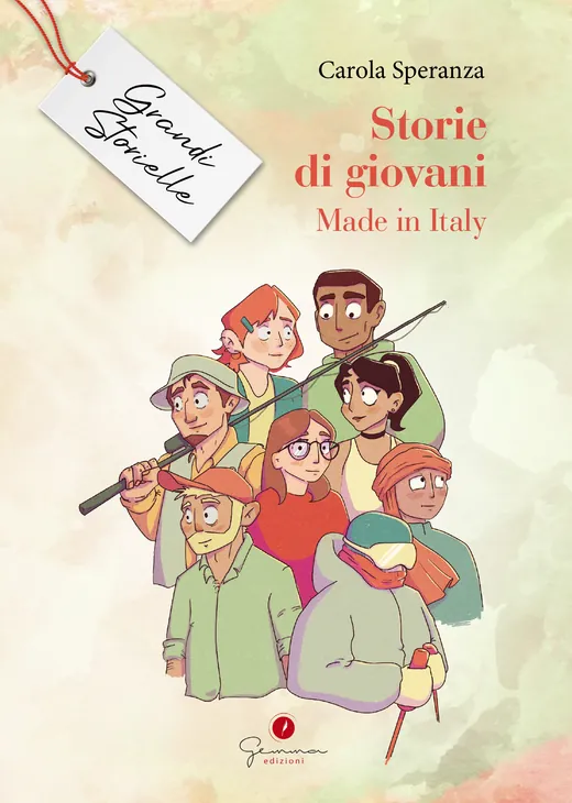 Copertina del libro Storie di giovani Made in Italy. Grandi Storielle